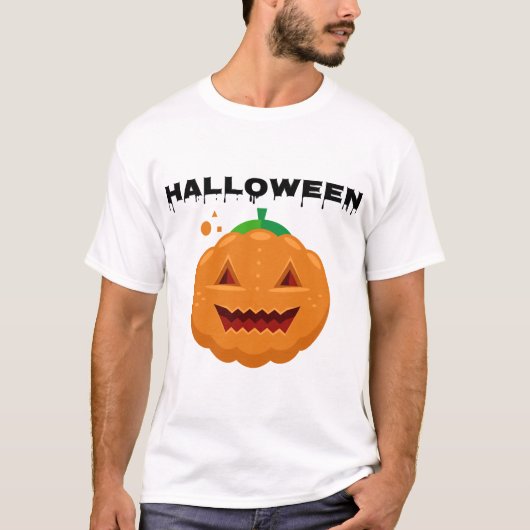 halloween pumkin tシャツ (正面)