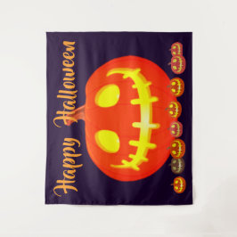 HALLOWEEN PUMPKIN タペストリー