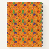 Halloween Pumpkin ノートブック (裏面)