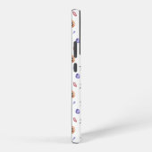 Halloween Pumpkin and Spider Web Pattern Samsung Galaxyケース (右側面)
