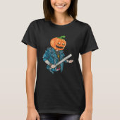 Halloween Pumpkin Baseball bat best for celebrants Tシャツ (正面)