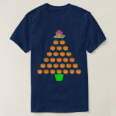 Halloween Pumpkin Christmas Tree Thanksgiving Turk Tシャツ (デザイン正面)