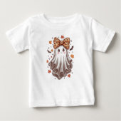 Halloween Pumpkin Cute Witch  Spooky Element ベビーTシャツ (正面)