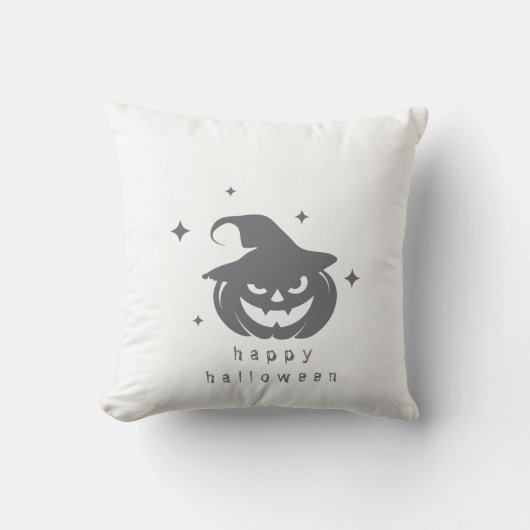 Halloween Pumpkin Decorative Pillow クッション (正面)