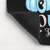 Halloween Pumpkin Gender Reveal He Or She Cousin T マウスパッド (コーナー)