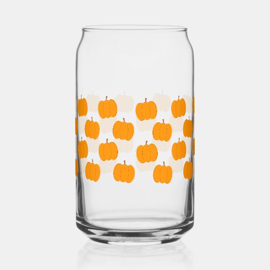 Halloween Pumpkin Glass Can Halloween Drinkware ガラス缶 (右)
