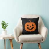 Halloween Pumpkin Jackolantern Stickers クッション (椅子)
