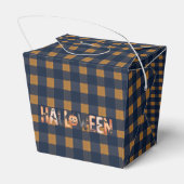 Halloween Pumpkin Lettering フェイバーボックス (裏面サイド)