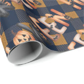 Halloween Pumpkin Lettering ラッピングペーパー (ロールコーナー)