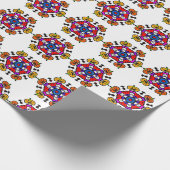 Halloween Pumpkin Mandala ラッピングペーパー (角)