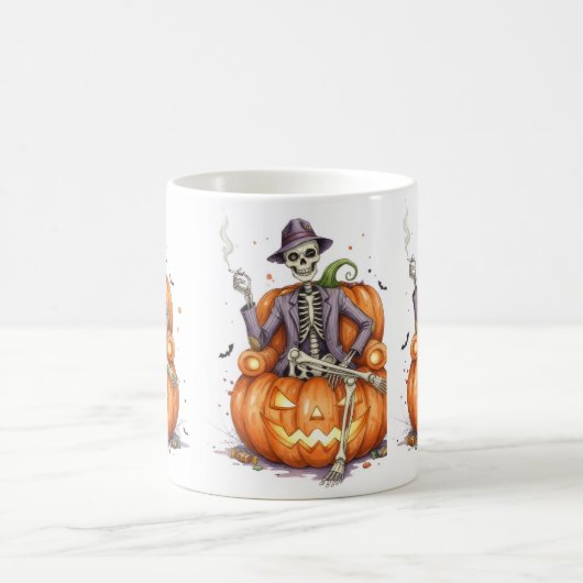 Halloween Pumpkin Mug コーヒーマグカップ (中央)