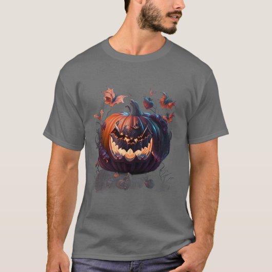Halloween Pumpkin Nightmare Tシャツ (正面)