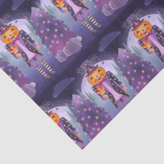 Halloween Pumpkin Nutcracker 薄葉紙 (詳細)