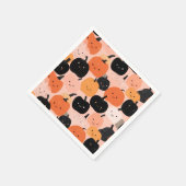 Halloween Pumpkin Patch スタンダードカクテルナプキン (角)