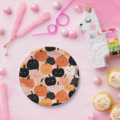 Halloween Pumpkin Patch ペーパープレート (パーティー)