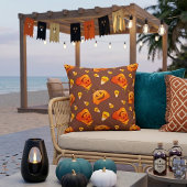 Halloween Pumpkin Pattern クッション