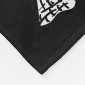 Halloween Pumpkin Skeleton Ice Hockey Costume Men  フリースブランケット (角)