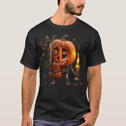 Halloween Pumpkin Tシャツ (正面)