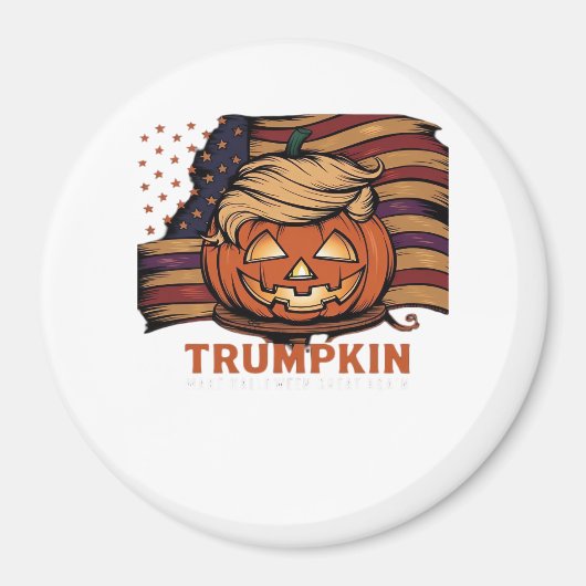 Halloween, Pumpkin Trumpkin, Make Halloween Great  マグネット (正面)