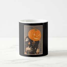 Halloween Pumpkin Ukiyo-e JapanArt Jack O コーヒーマグカップ