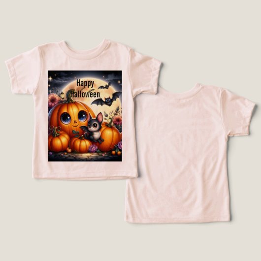 Halloween Pumpkins And Bats (デザイン正面&裏面)