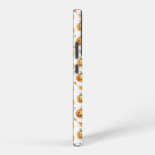 Halloween Pumpkins and Brooms Pattern Samsung Galaxyケース (右側面)