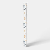 Halloween Pumpkins and Ghosts Pattern Samsung Galaxyケース (左側面)
