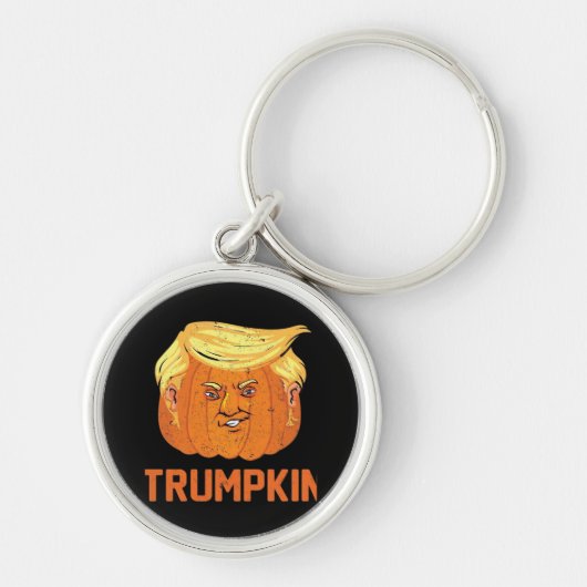 Halloween Pumpkins Funny Trumpkin キーホルダー (正面)