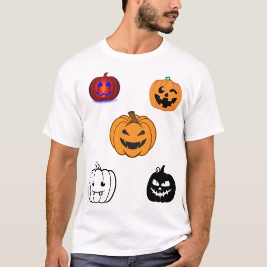 Halloween Pumpkins    Tシャツ (正面)