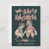 Halloween Rag Doll Zombies (2) - Greeting Card シーズンカード (正面)