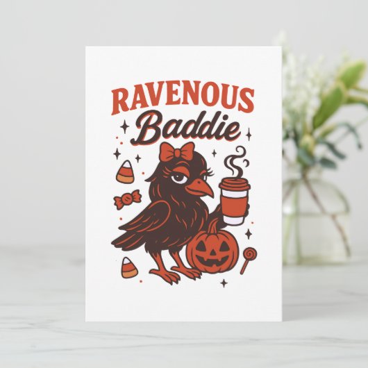 Halloween Raven  シーズンカード (スタンド正面)