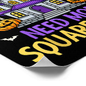 Halloween Real Estate Agent Broker Funny Realtor M ポスター (角)