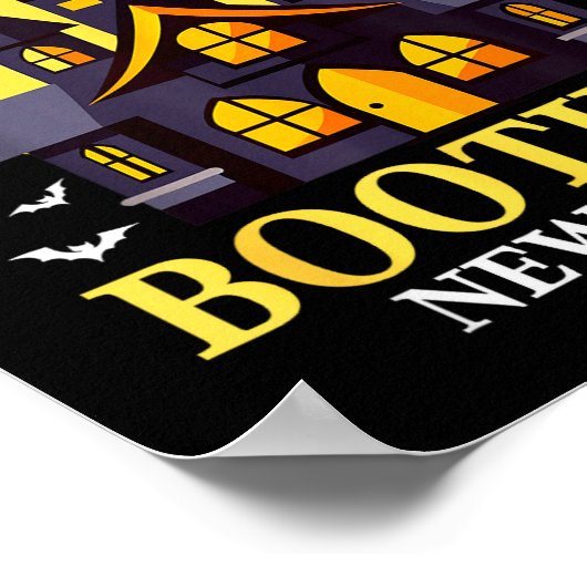 Halloween Real Estate Agent Funny Realtor Bootiful ポスター (角)