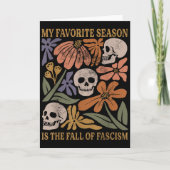 Halloween Retro My Favorite Season Is The Fall Of  カード (正面)