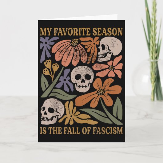 Halloween Retro My Favorite Season Is The Fall Of  カード (正面)