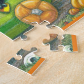 HALLOWEEN ROAD TRIP, JACK AND BLACK CAT FRIENDS ジグソーパズル (側面)