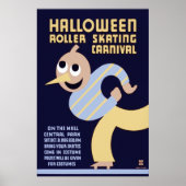 Halloween Roller Skating Carnival ポスター (正面)