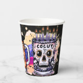 Halloween Ron, Miche y Cocuy – Humor Venezolano 紙コップ (裏面)