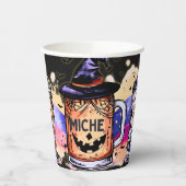 Halloween Ron, Miche y Cocuy – Humor Venezolano 紙コップ (左)
