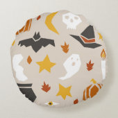 Halloween Round Pillow ラウンドクッション (裏面)