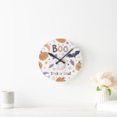 Halloween Round Wall Clock ラウンド壁時計 (ホーム)