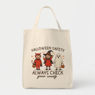  Halloween Safety Trick-or-Treat Bag トートバッグ
