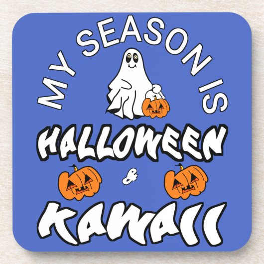 halloween Saison geist kawaii コースター (正面)