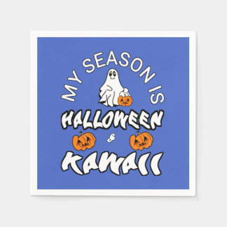 halloween Saison geist kawaii スタンダードカクテルナプキン