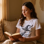 Halloween Salem Witch Broomstick Tシャツ