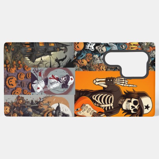 HALLOWEEN SAMSUNG GALAXYケース (裏面横)
