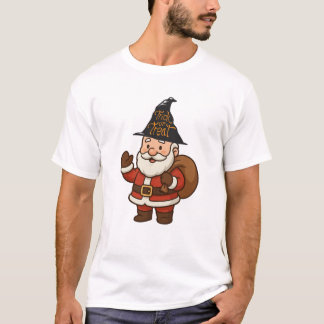 HALLOWEEN  SANTA CLAUS TRICK OR TREAT T-Shirt Tシャツ
