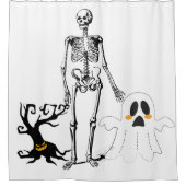 Halloween scare シャワーカーテン (正面)