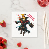 Halloween scarecrow  スタンダードカクテルナプキン (インサイチュ)