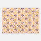 Halloween Scarecrow with Pumpkin ラッピングペーパーシート (正面2)